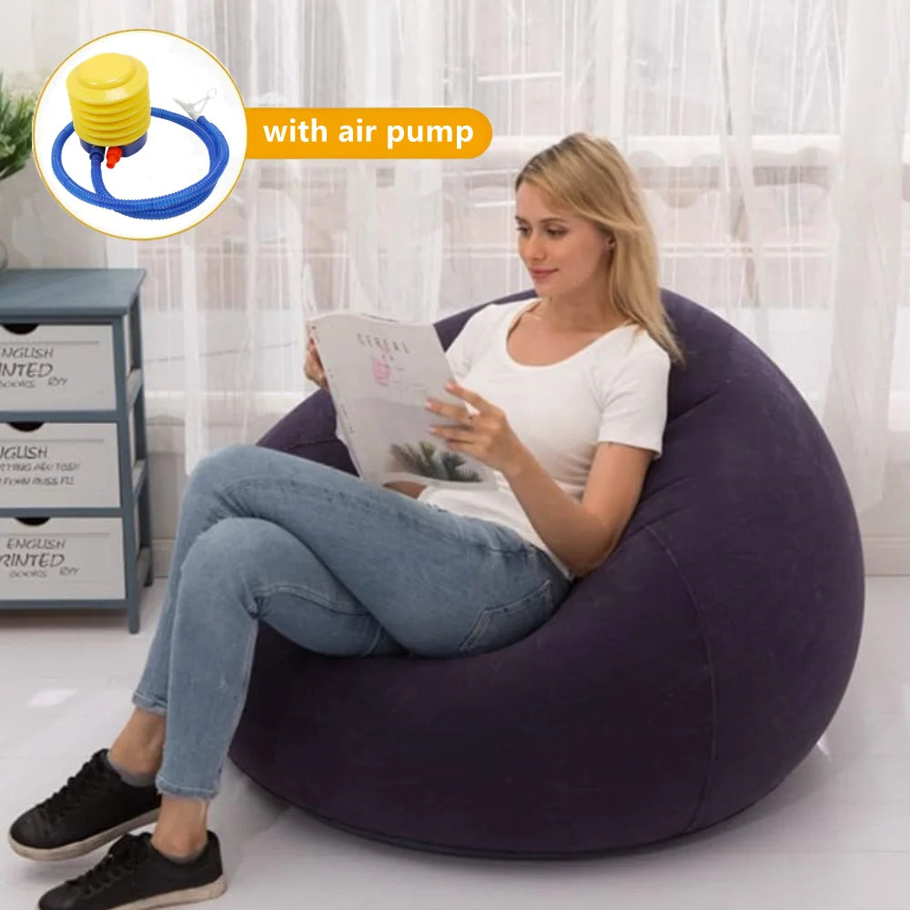 Large Inflatable Lounger Sofa Chair