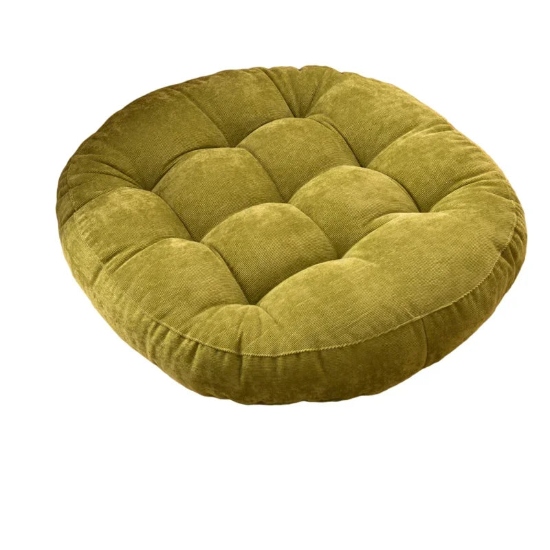 Round Tufted Floor Cushion Pillow